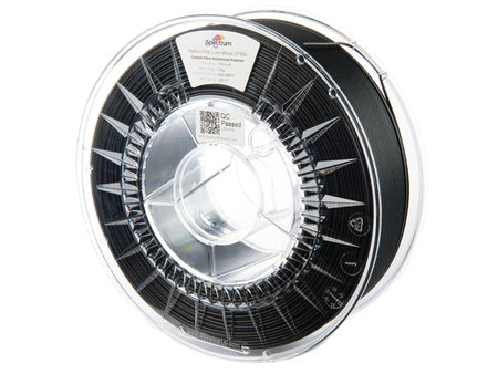 Spool of 3D printing filament with a visible brand label on a white background